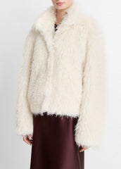 Shaggy Faux-Fur Jacket in Jackets | Vince discount
