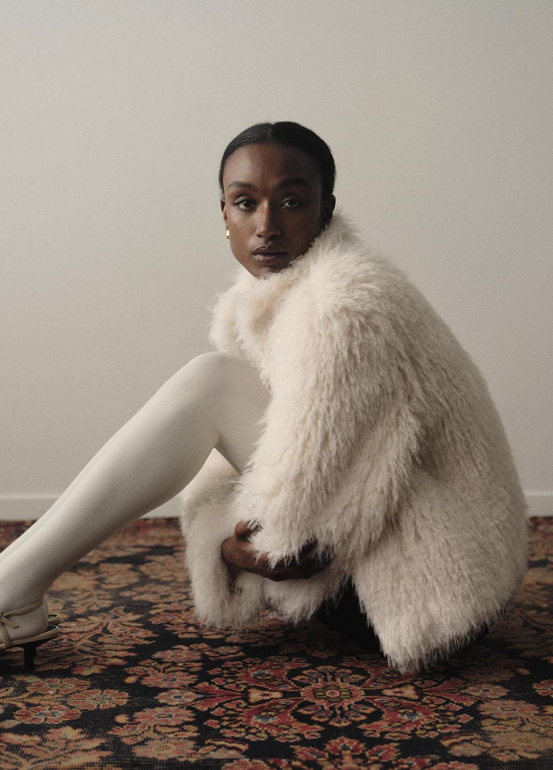 Shaggy Faux-Fur Jacket in Jackets | Vince discount