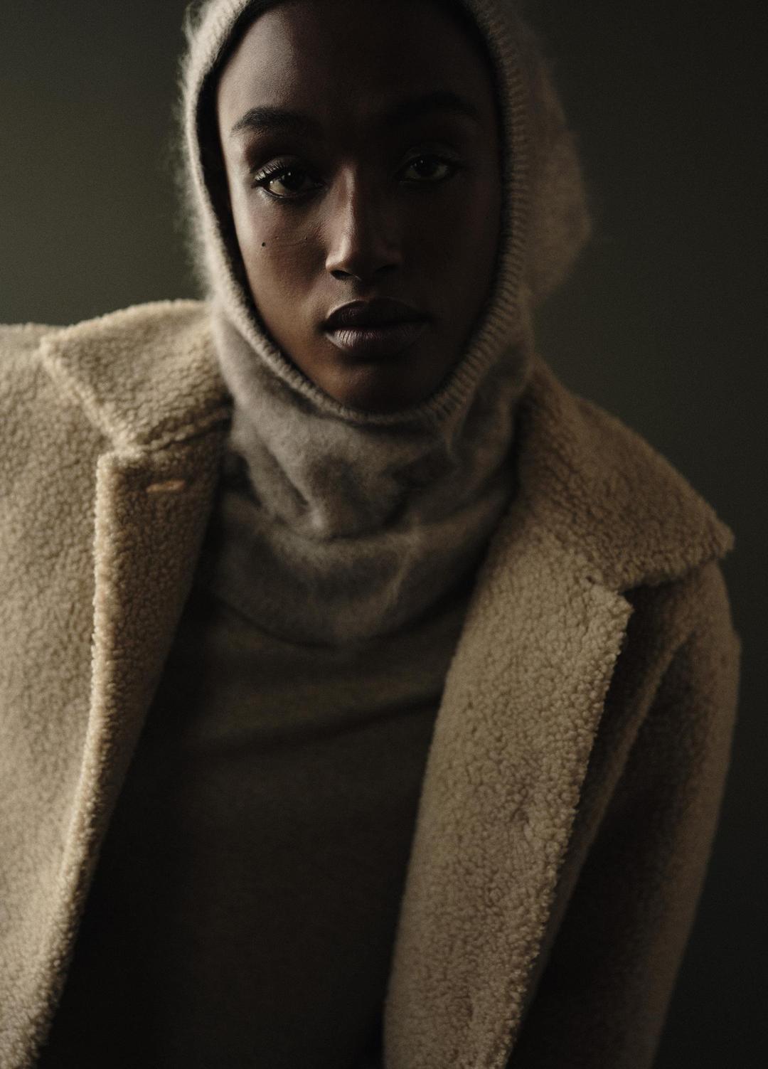 Collared Sherpa Jacket in Jackets | Vince Online