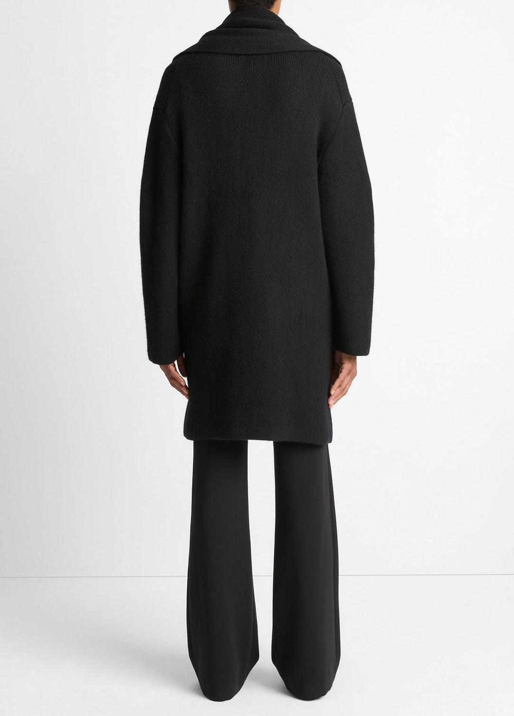 Draped-Scarf Wool-Blend Car Coat in Coats | Vince discount