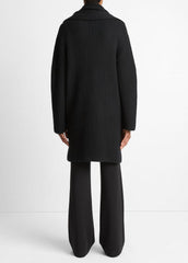 Draped-Scarf Wool-Blend Car Coat in Coats | Vince discount