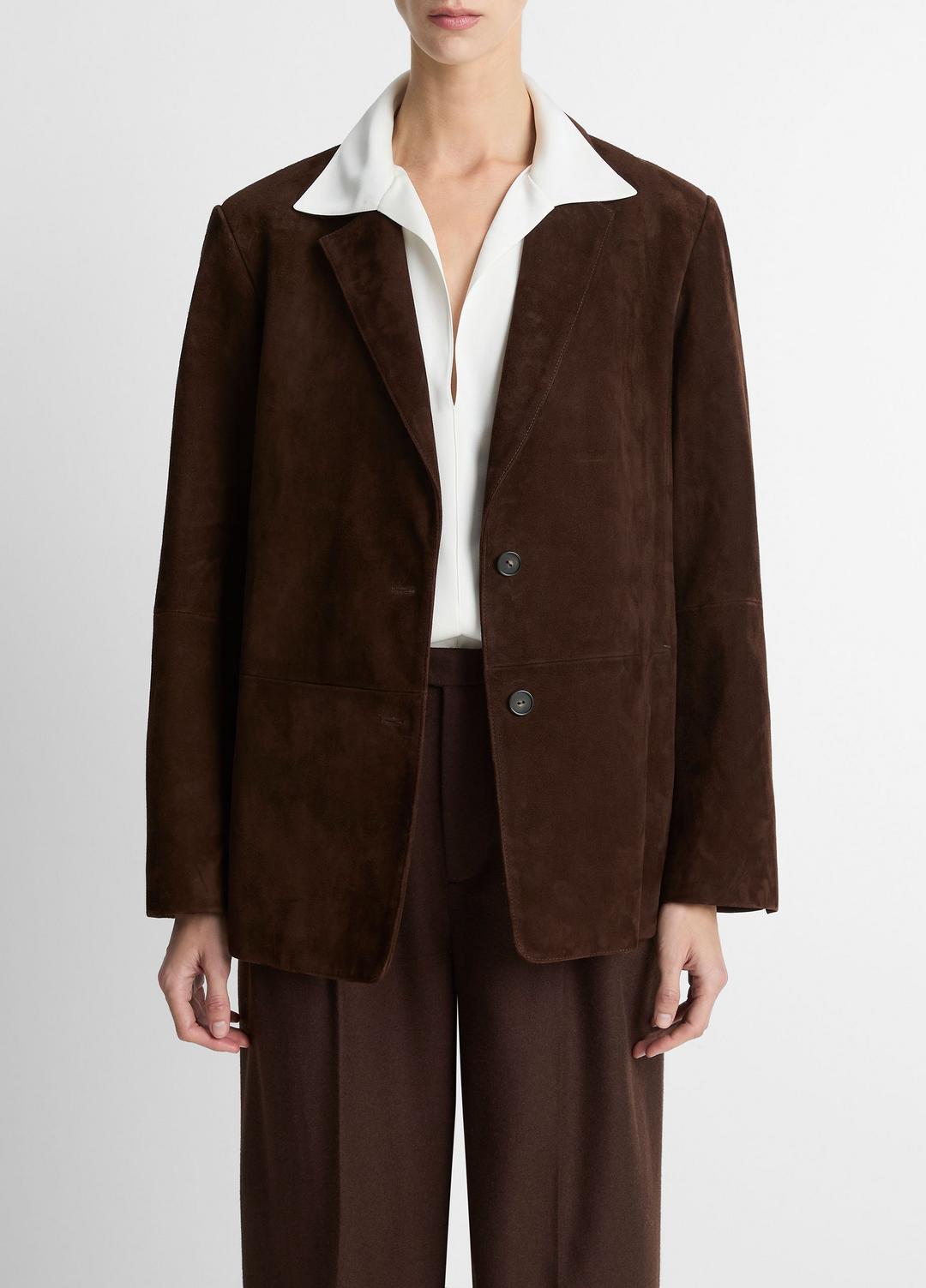 Suede Blazer in Blazers | Vince outlet