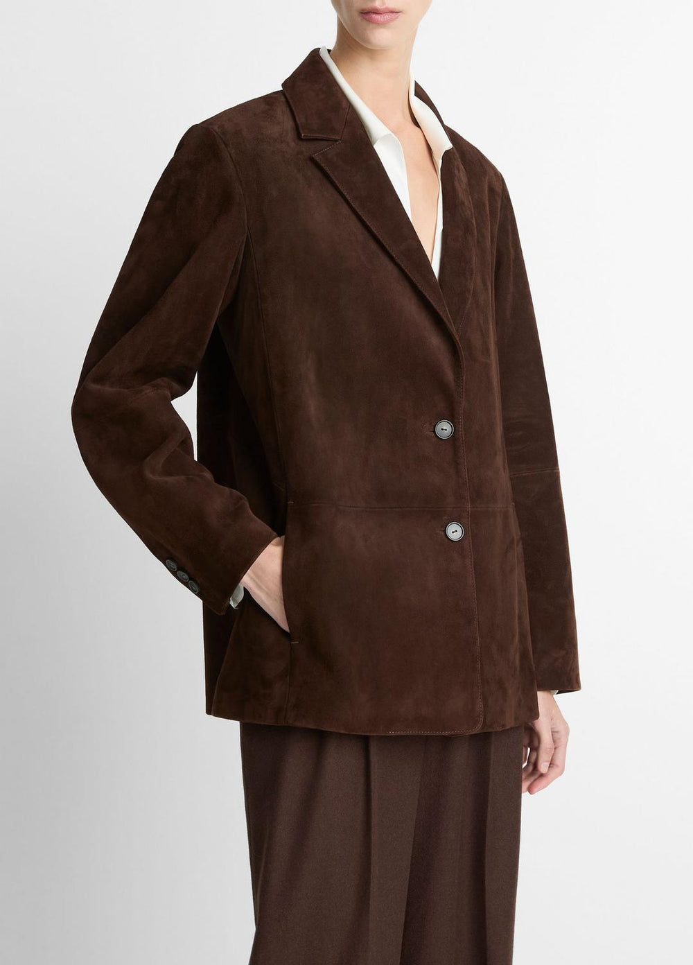 Suede Blazer in Blazers | Vince outlet