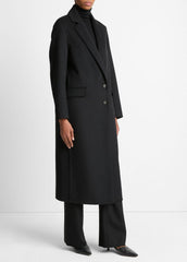 Wool-Blend Single-Breasted Coat in Coats | Vince sale