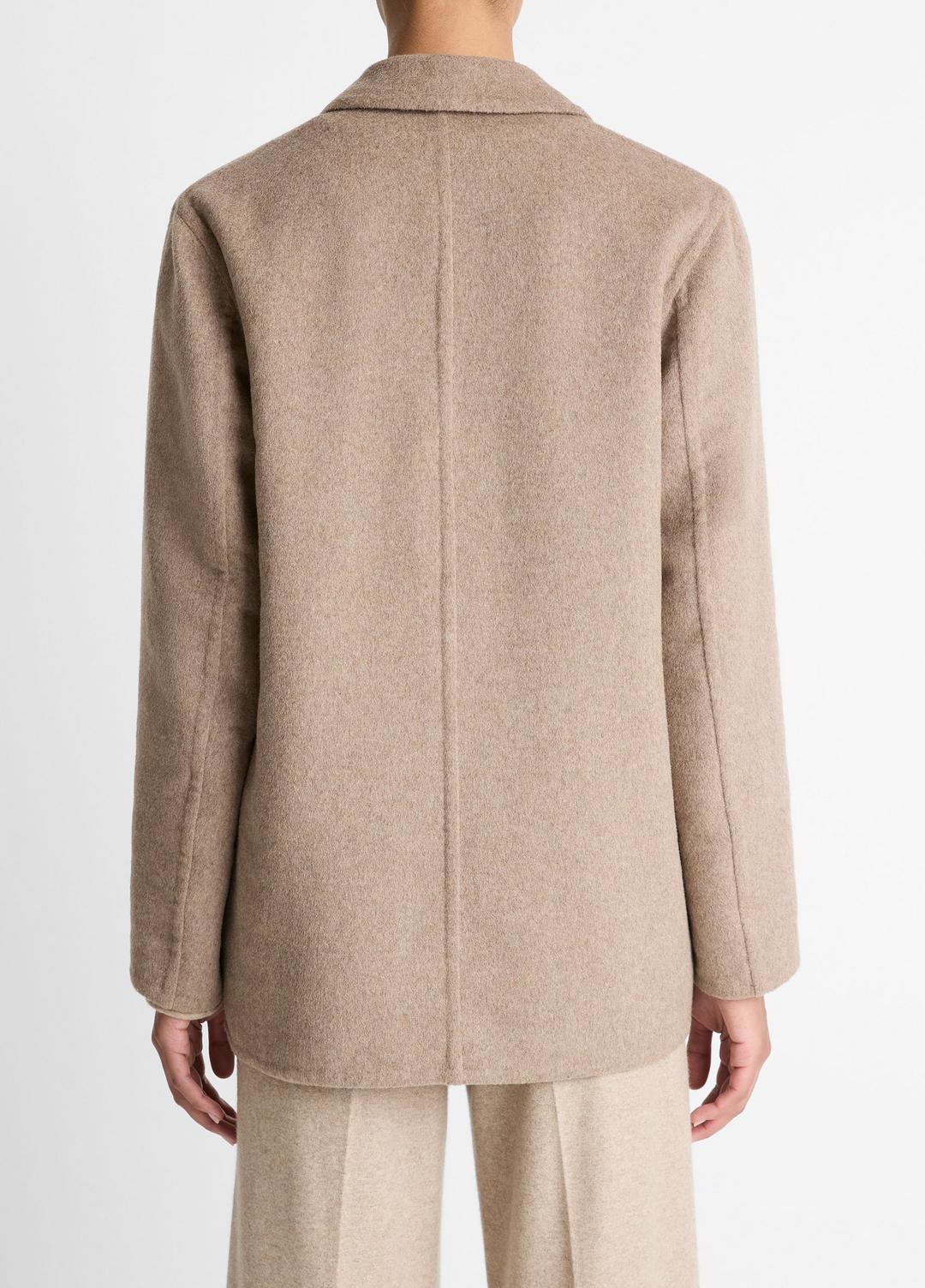 Double-Face Wool & Cashmere-Blend Blazer in Blazers | Vince US
