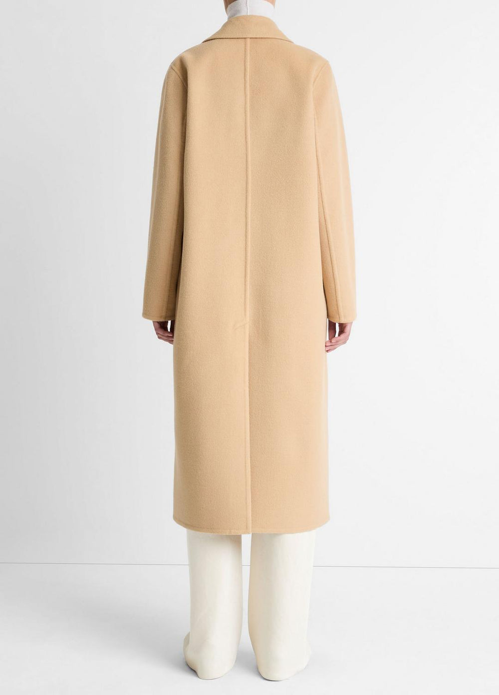 Wool-Blend Single-Breasted Coat in Coats | Vince on sale