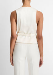 Sculptural Fitted Vest in Vests | Vince sale