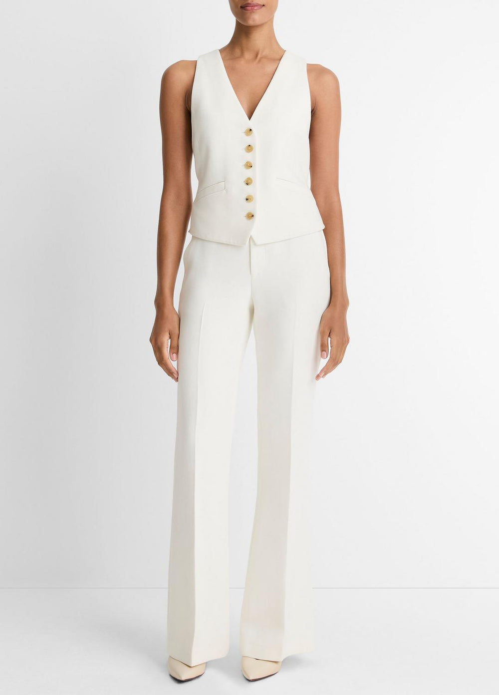 Sculptural Fitted Vest in Vests | Vince sale