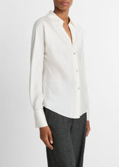 Silk Bias Long-Sleeve Blouse in Long Sleeve | Vince on sale