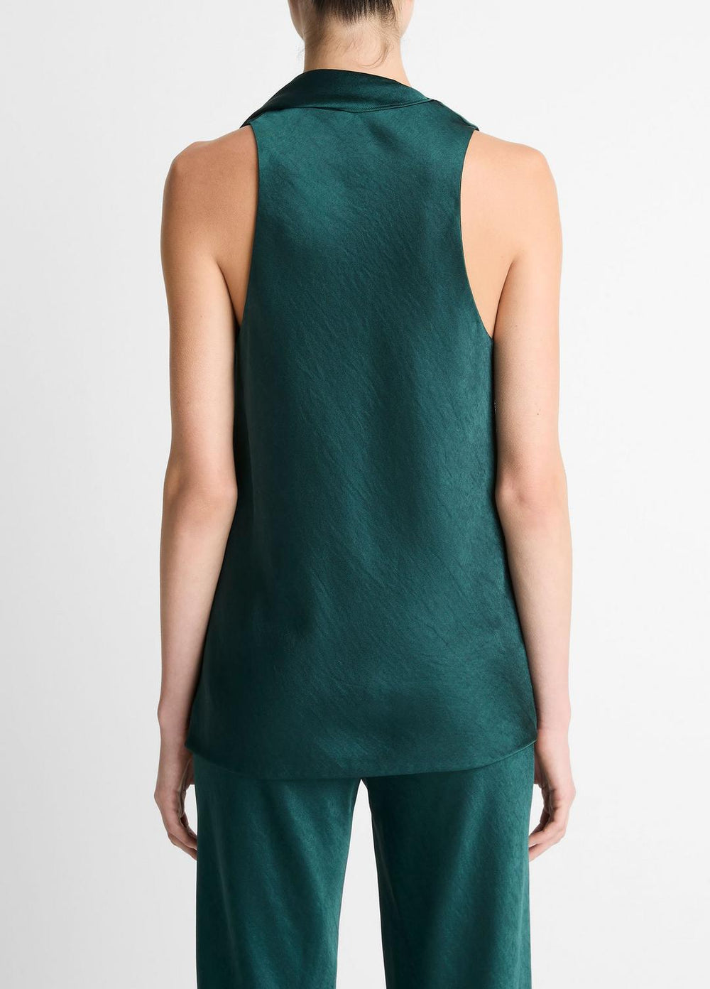 Satin Scarf Top in Tank Tops | Vince discount