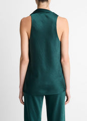 Satin Scarf Top in Tank Tops | Vince discount