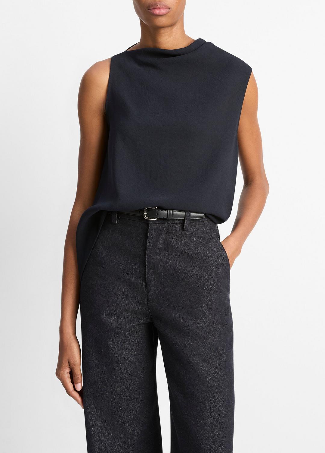 Asymmetrical Draped A-Line Top in Tank Tops | Vince near me