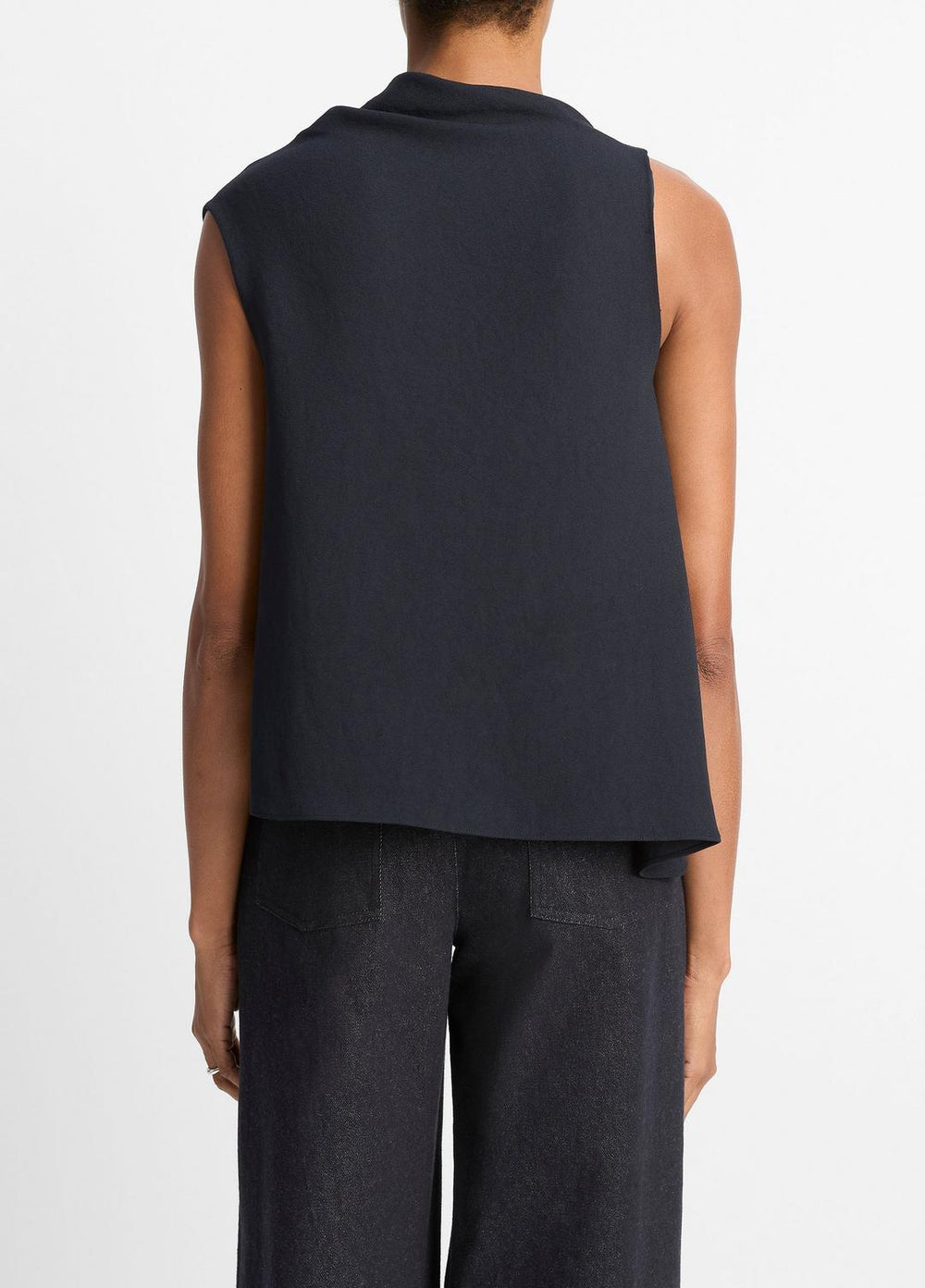Asymmetrical Draped A-Line Top in Tank Tops | Vince near me