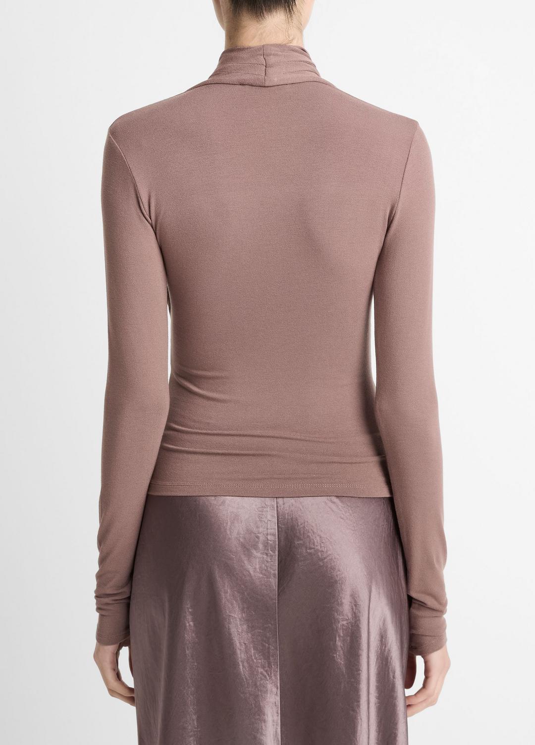 Fixed Wrap Long-Sleeve Top in Long Sleeve | Vince Online
