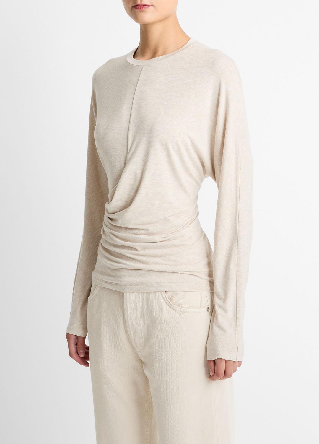 Fixed-Drape Long-Sleeve T-Shirt in Long Sleeve | Vince near me
