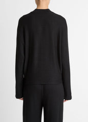 Cozy Dolman-Sleeve Mock-Neck Top in Long Sleeve | Vince outlet