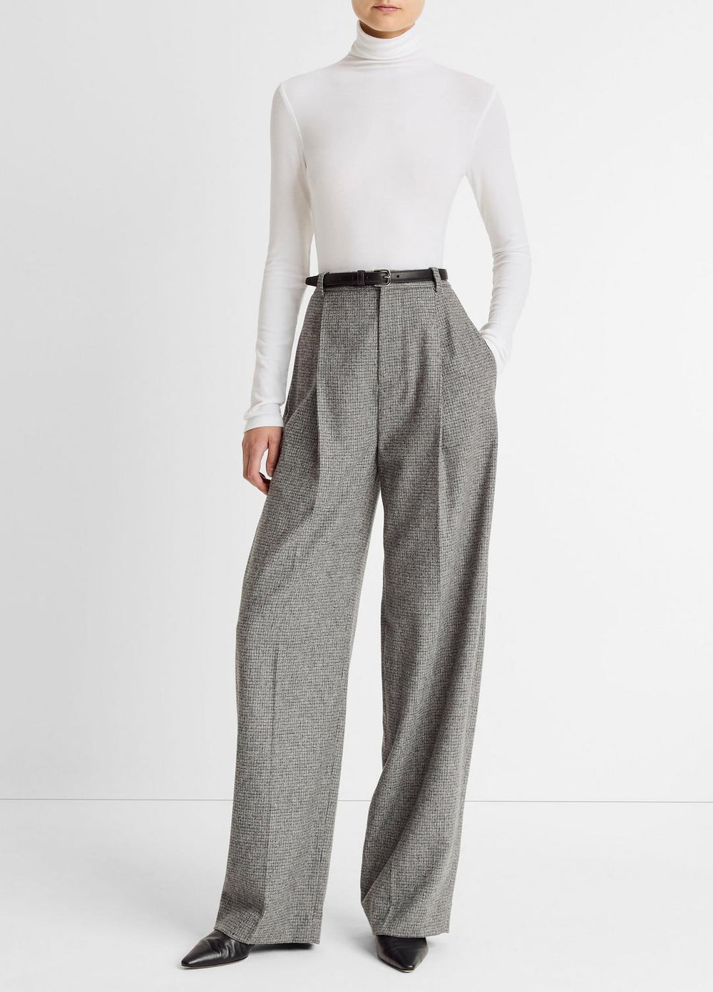 Essential Long-Sleeve Turtleneck Top in Long Sleeve | Vince sale