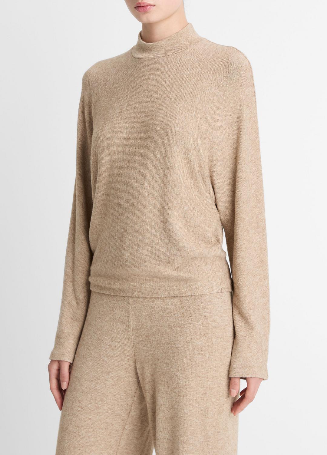 Cozy Dolman-Sleeve Mock-Neck Top in Long Sleeve | Vince near me