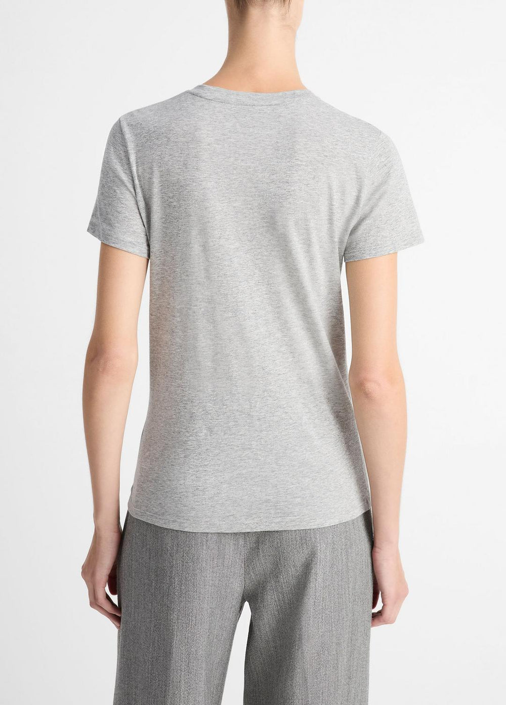 Essential Pima Cotton Crew Neck T-Shirt in Short Sleeve | Vince sale