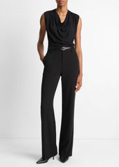 Jersey Draped Cowl-Neck Top in Tank Tops | Vince discount