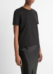 Pima Cotton Crew Neck T-Shirt in Short Sleeve | Vince for sale