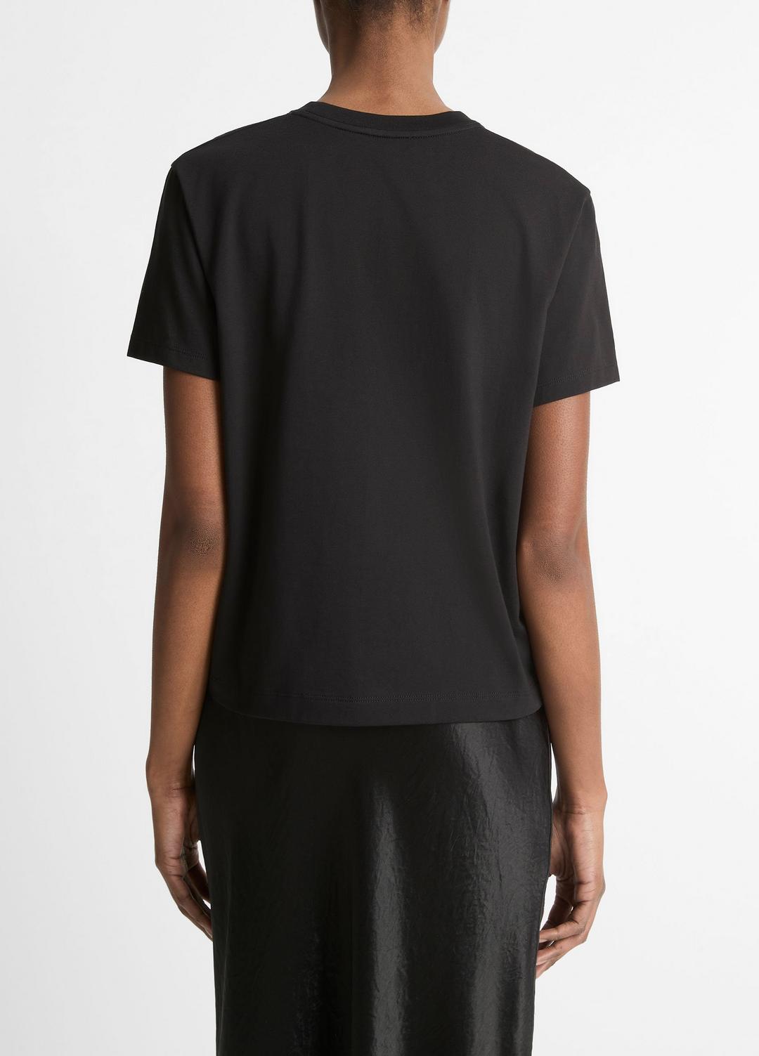 Pima Cotton Crew Neck T-Shirt in Short Sleeve | Vince for sale