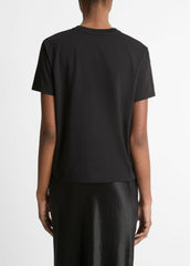 Pima Cotton Crew Neck T-Shirt in Short Sleeve | Vince for sale