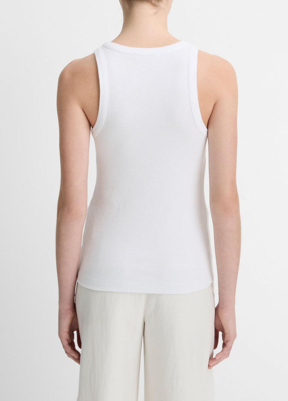 Ribbed Scoop-Neck Tank in Tank Tops | Vince discount