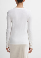 Essential Long Sleeve Crew Neck T-Shirt in Long Sleeve | Vince for sale