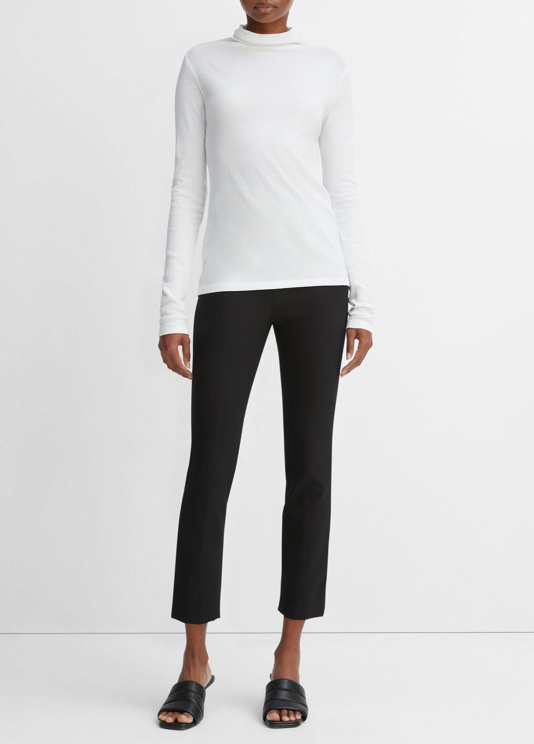 Essential Long Sleeve Turtleneck in Long Sleeve | Vince US