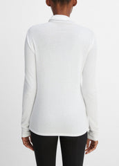 Essential Long Sleeve Turtleneck in Long Sleeve | Vince US