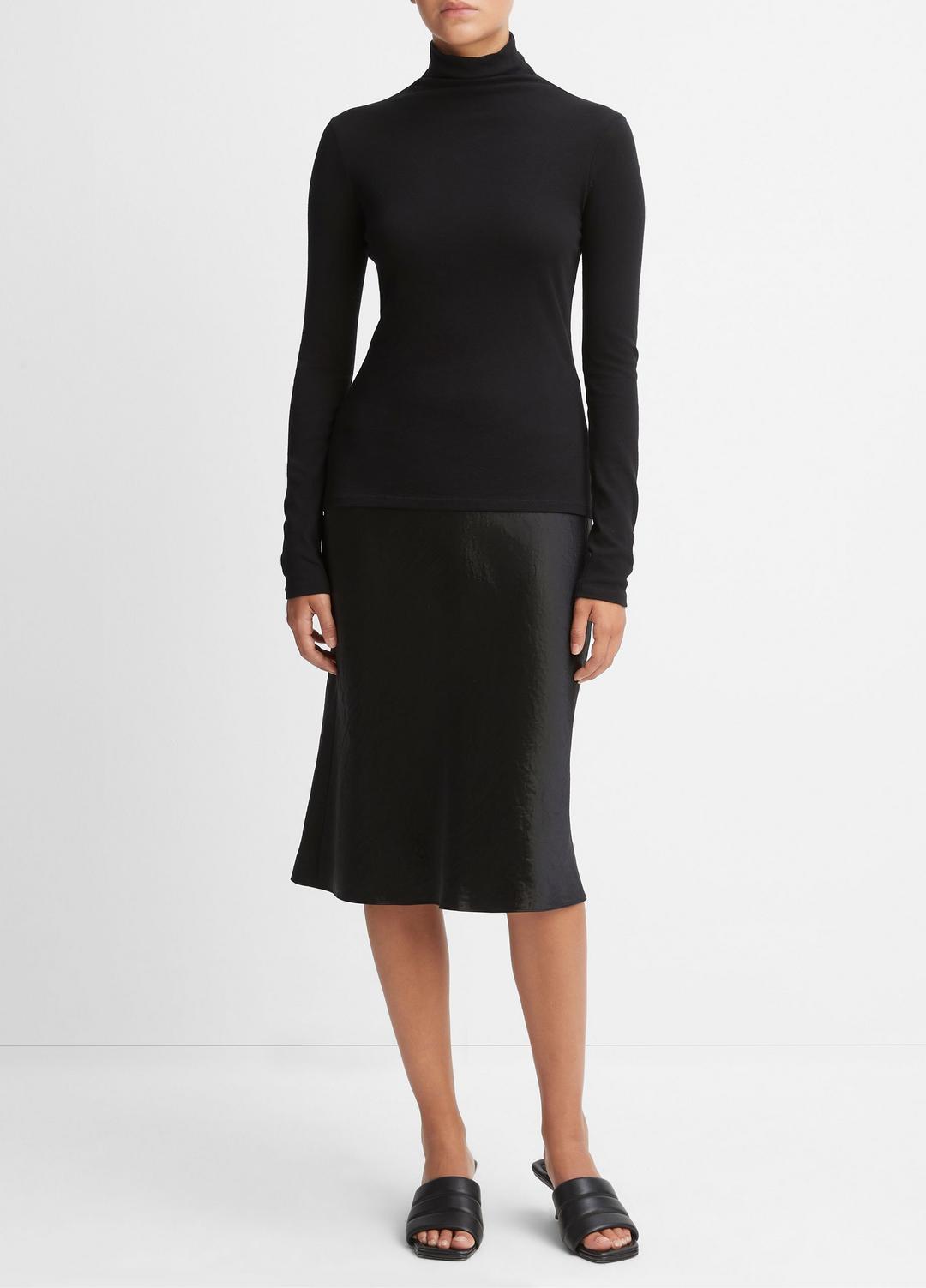 Essential Long Sleeve Turtleneck in Long Sleeve | Vince Online