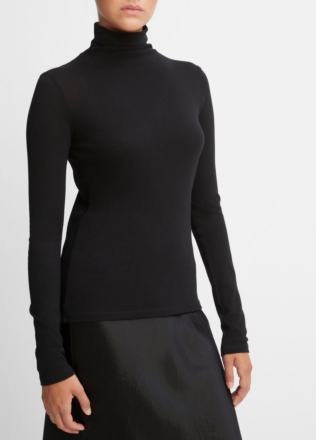 Essential Long Sleeve Turtleneck in Long Sleeve | Vince Online