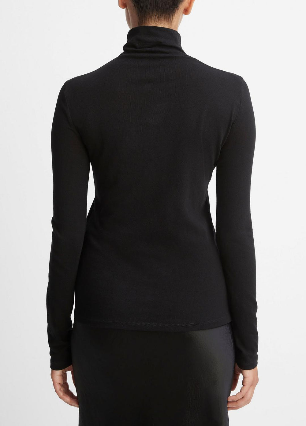 Essential Long Sleeve Turtleneck in Long Sleeve | Vince Online