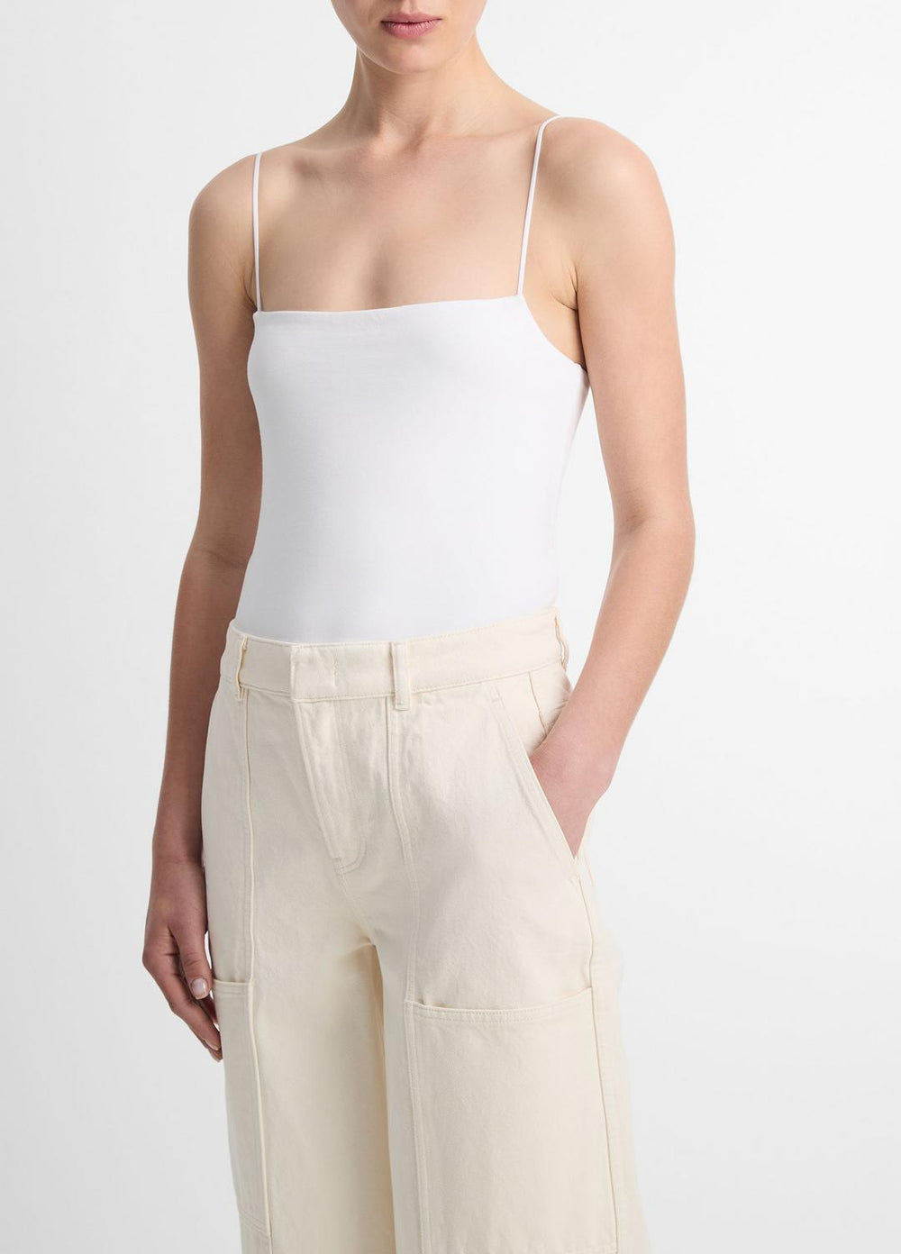 Pima Cotton Camisole in Tank Tops | Vince discount