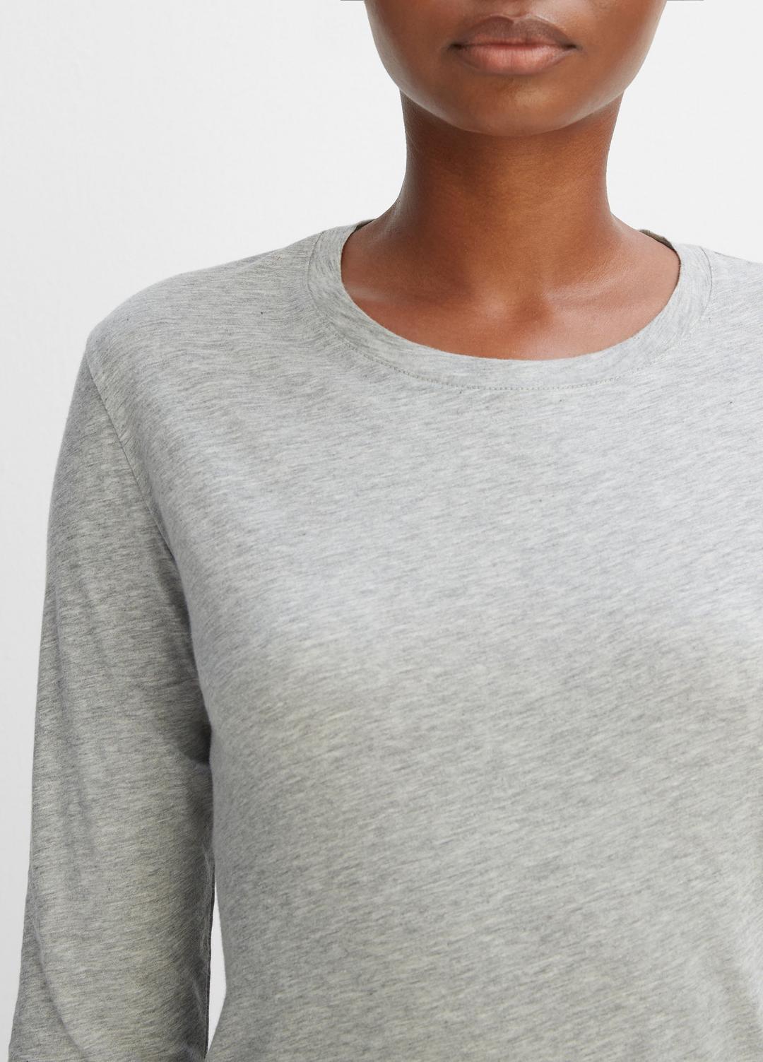 Essential Long Sleeve Crew Neck T-Shirt in Long Sleeve | Vince for sale