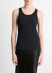 Ribbed Scoop-Neck Tank in Tank Tops | Vince on sale
