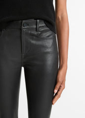 Stretch Leather Boot-Cut Pant in Trousers | Vince near me