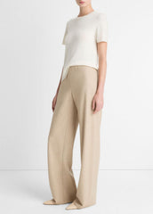 Italian Wool-Blend High-Waist Bias Pant in Trousers | Vince sale