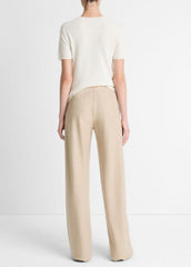 Italian Wool-Blend High-Waist Bias Pant in Trousers | Vince sale