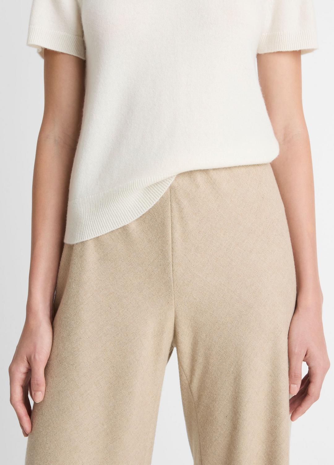 Italian Wool-Blend High-Waist Bias Pant in Trousers | Vince sale