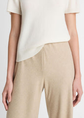 Italian Wool-Blend High-Waist Bias Pant in Trousers | Vince sale