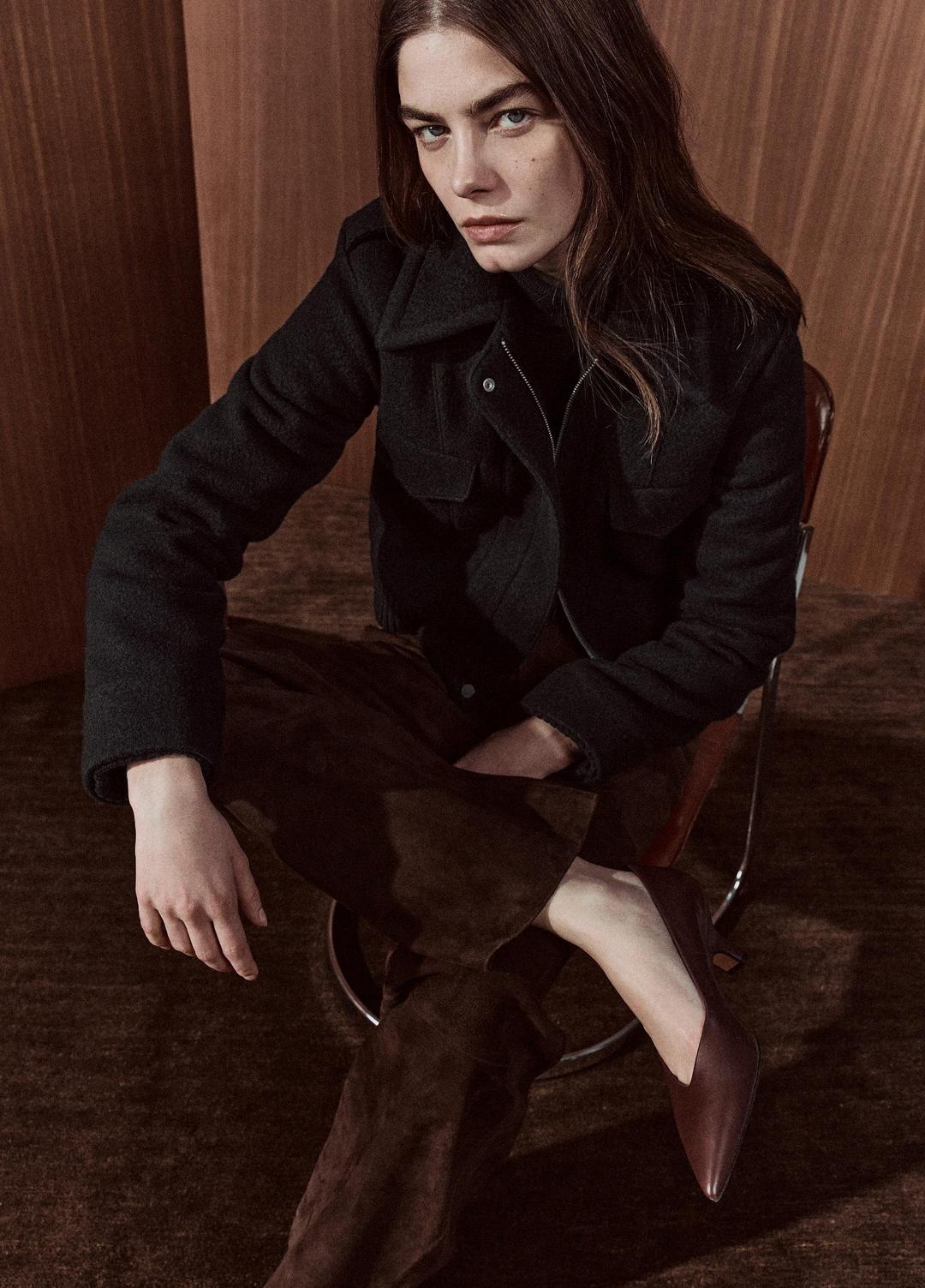 Suede Mid-Rise Trouser in Trousers | Vince on sale