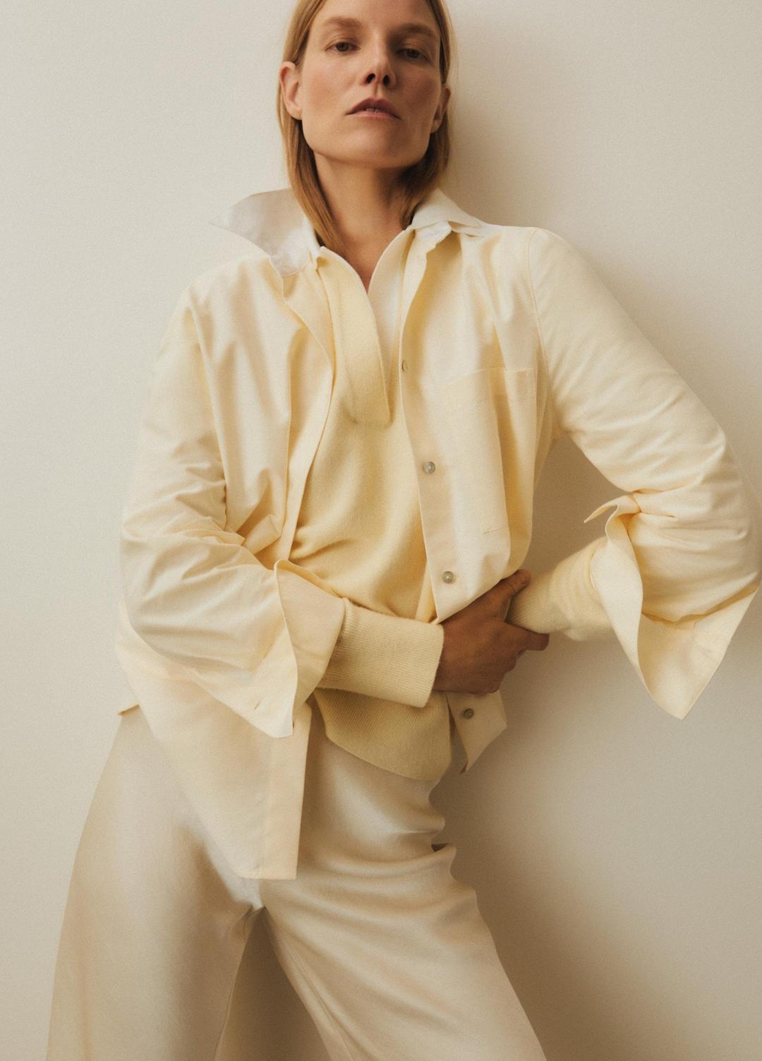 Colette High-Rise Fluid Satin Bias Pant in Pants | Vince Online