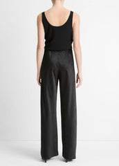 Colette High-Rise Fluid Satin Bias Pant in Trousers | Vince discount