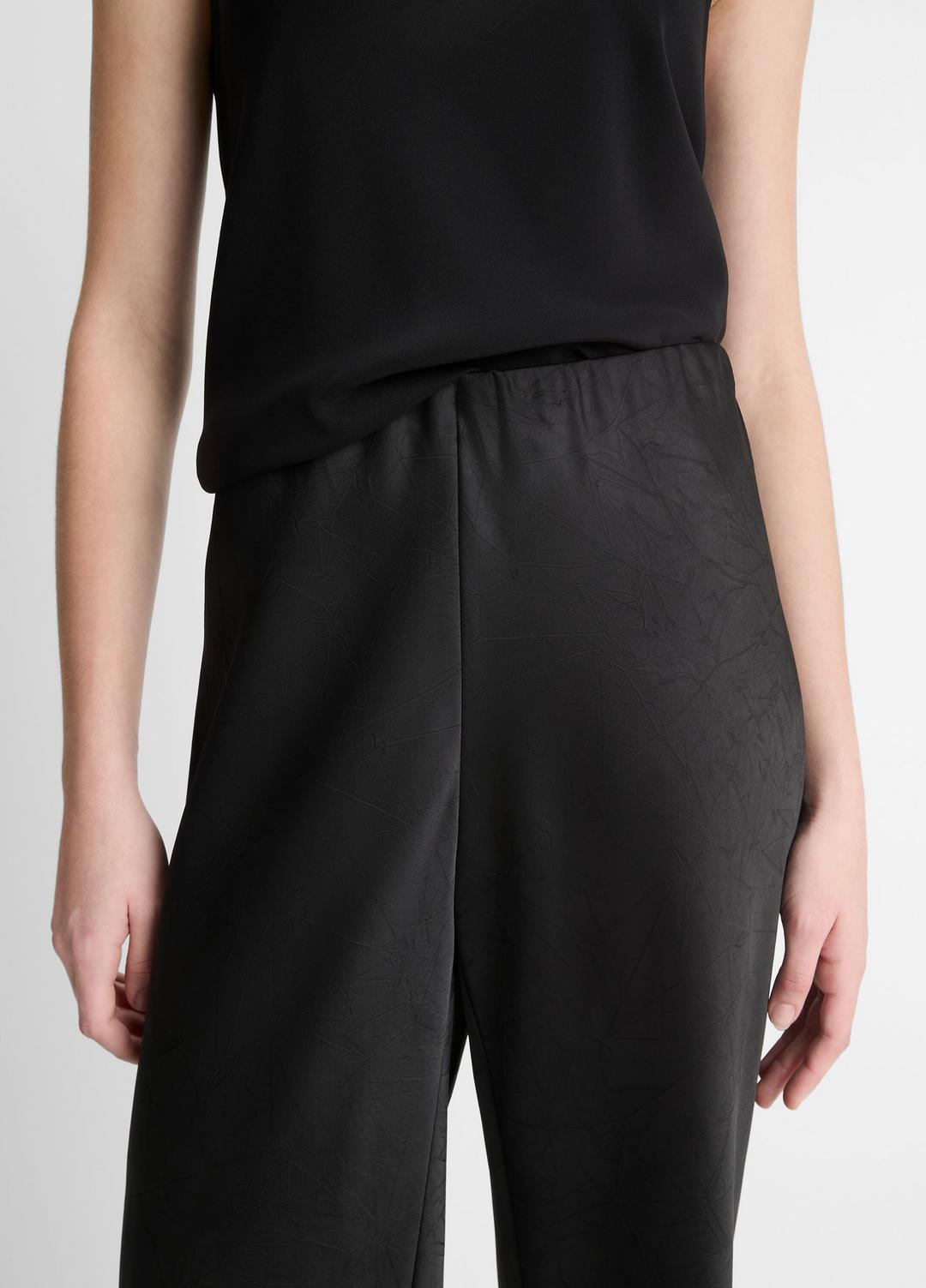 Colette High-Rise Fluid Satin Bias Pant in Trousers | Vince discount