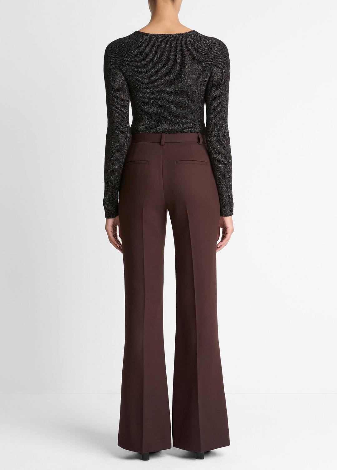 Sculptural Flare Trouser in Trousers | Vince near me