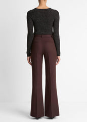 Sculptural Flare Trouser in Trousers | Vince near me