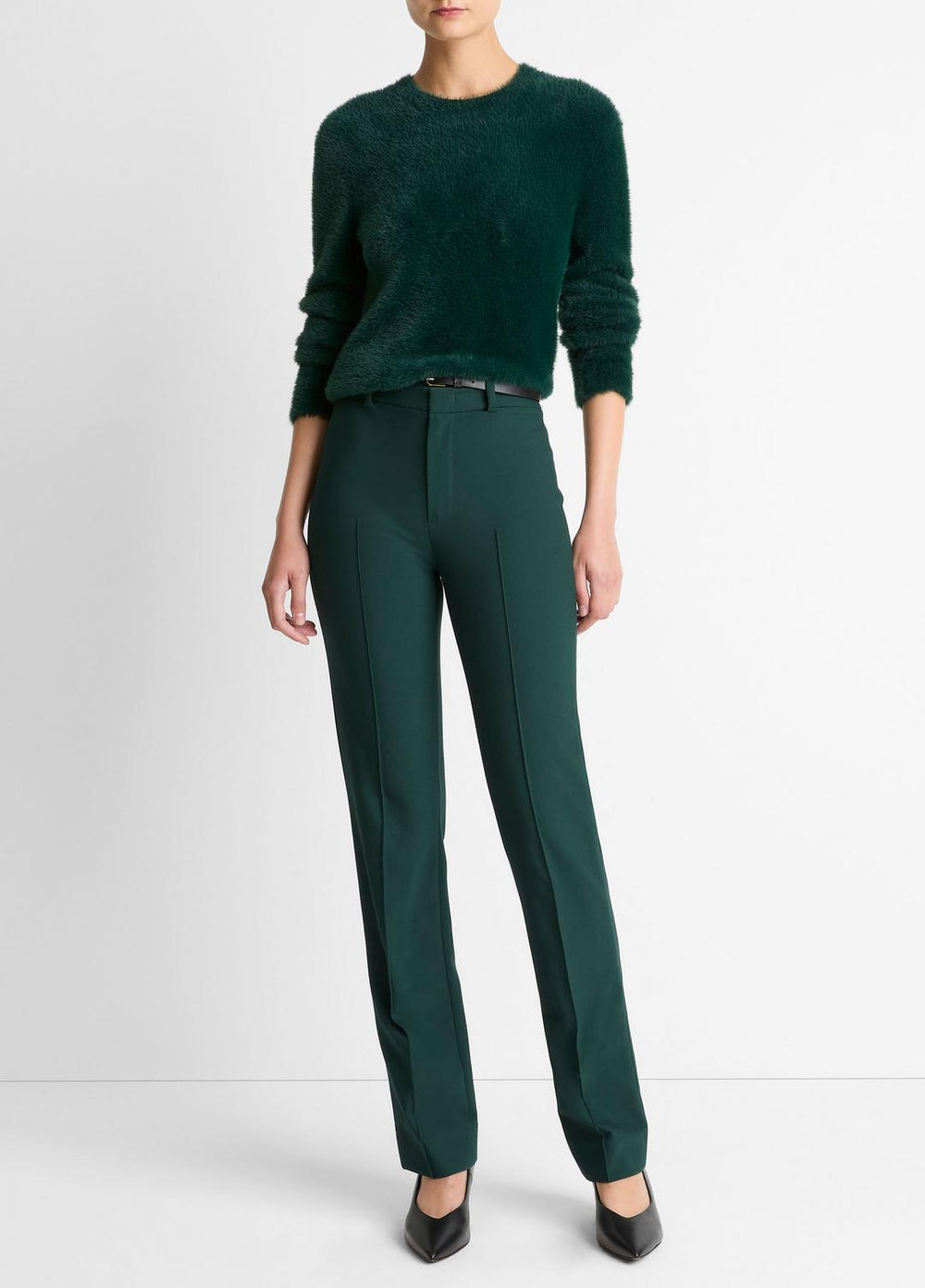 Cotton-Blend Slim Cigarette Pant in Trousers | Vince outlet