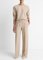 Wool-Blend Tailored Wide-Leg Pant in Wide Leg | Vince for sale